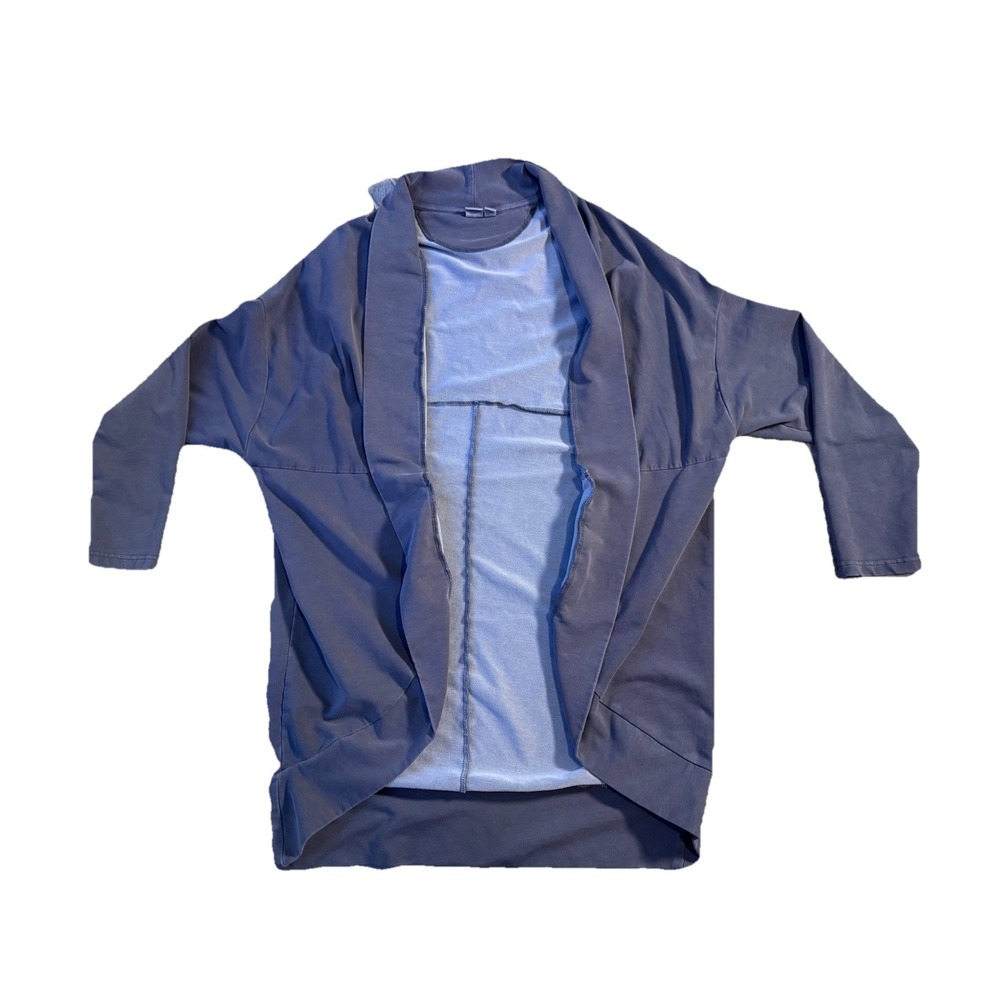 Tentree Womens Gray French Terry Cocoon Cardigan Size Medium Organic‎ Cotton